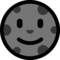 New Moon Face emoji on Microsoft